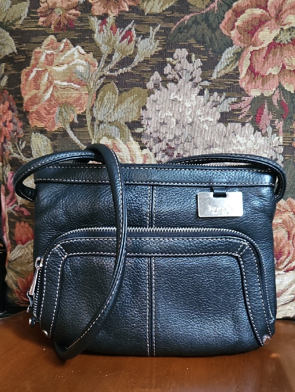Tignanello Leather Crossbody Bag